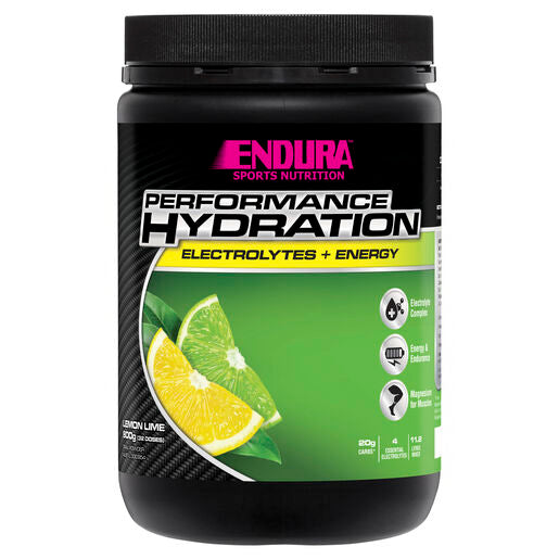 Endura Performance Hydration Lemon Lime 800g Powder