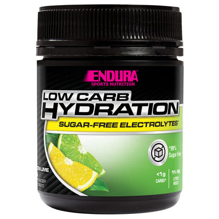 Endura Low Carb Hydration Lemon Lime 135g Powder