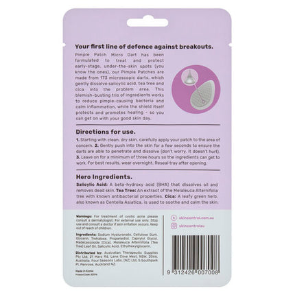 Skin Control Pimple Patch Micro Dart 9 patches