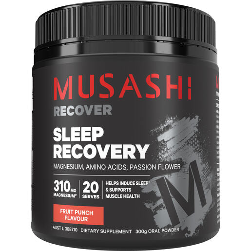 Musashi Sleep Recovery Fruit Punch 300g
