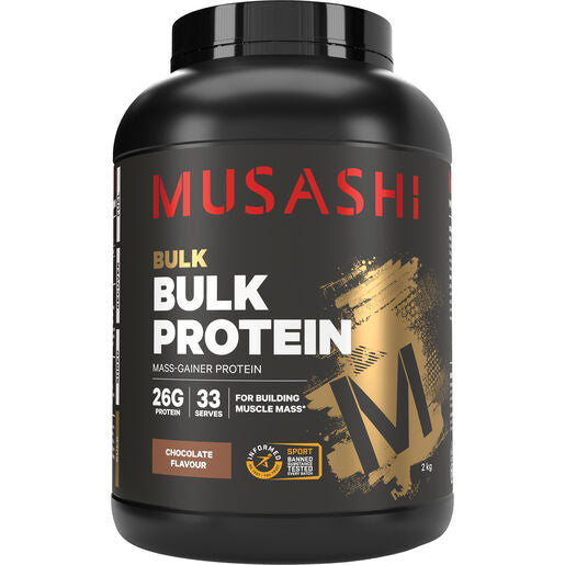 Musashi Bulk Protein Powder Chocolate 2kg