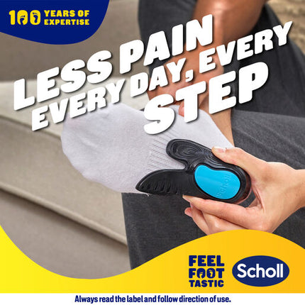 Scholl In-Balance Heel Orthotic Insole Medium Size 7 - 8.5 1 Pair