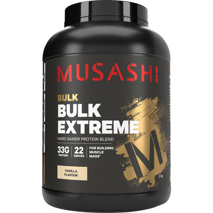 Musashi Bulk Extreme Powder Vanilla 2kg