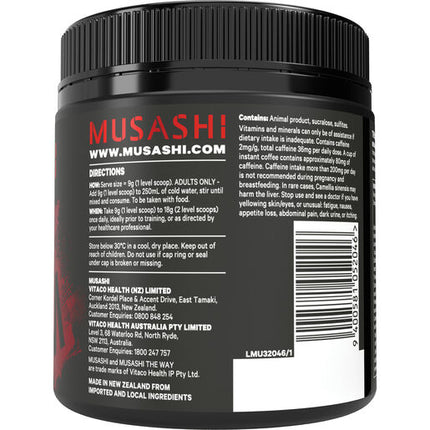 Musashi Shred Matrix Raspberry Lemonade 270g