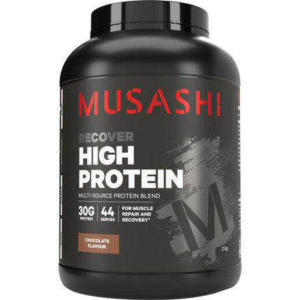 Musashi High Protein Powder Chocolate 2kg