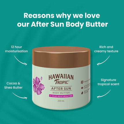 Hawaiian Tropic Aftersun Body Butter 200mL