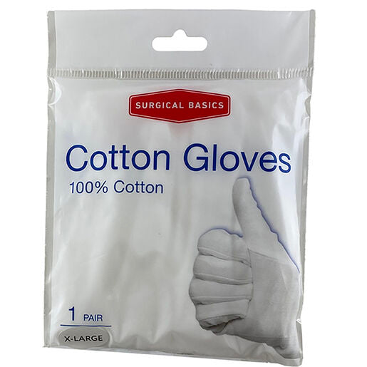 3P Surgical Basics Cotton Gloves Extra Large 1 Pair