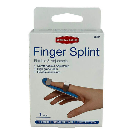Surgical Basics Finger Cot Splint Metal Universal