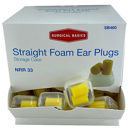 Surgical Basics Foam Yellow Classic Ear Plugs Reduction