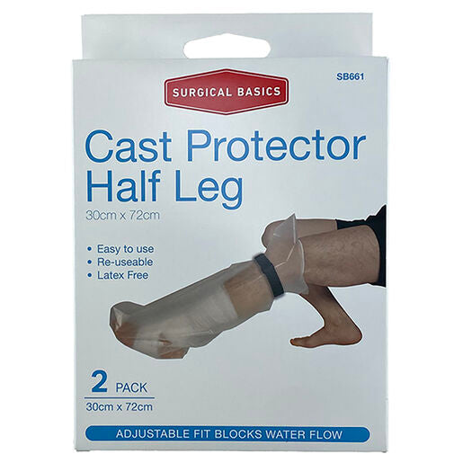 Surgical Basics Cast Protectors Half Leg (30 X 72cm) 2 Pack