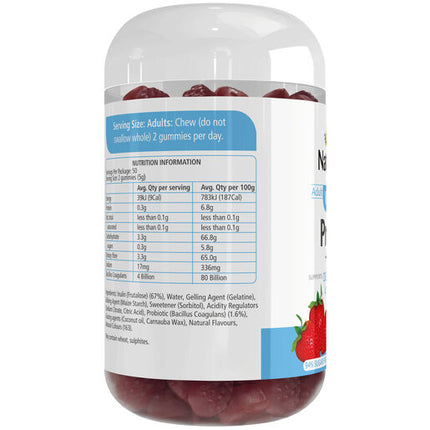 Nature's Way Adult Vita Gummies Probiotic + Prebiotic 100