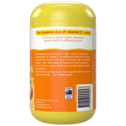Nature's Way Kids Smart Vita Gummies Vitamin C + Zinc 170s