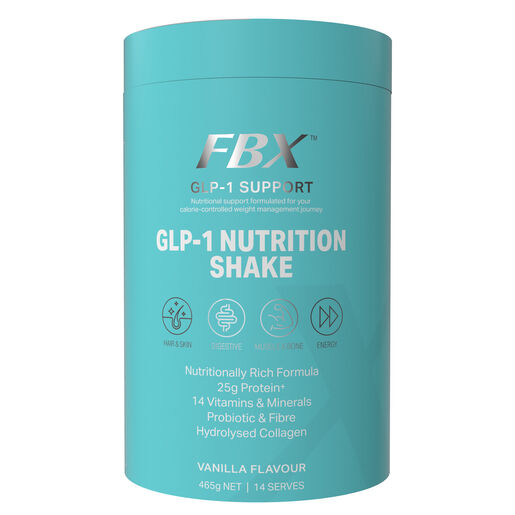 Naturopathica FBX GLP-1 Nutrition Shake Vanilla 465g 14 Serves
