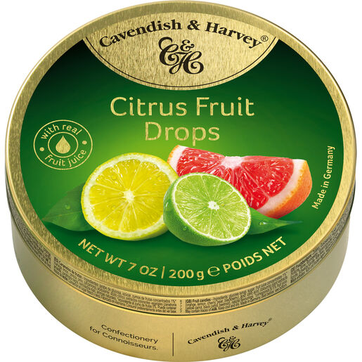 Cavendish And Harvey Citrus Fruit Drops 200g