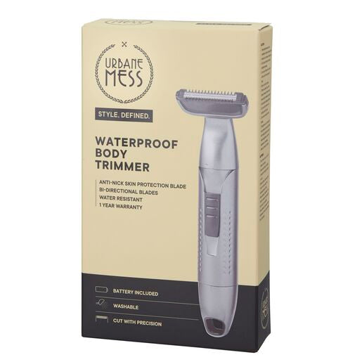 Urbane Mess Waterproof Body Trimmer