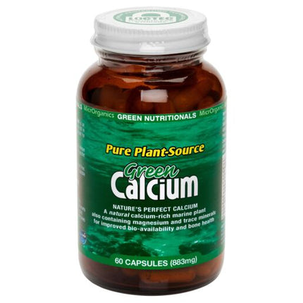 Green Nutritionals Green Calcium Vegan Capsules 600mg 60