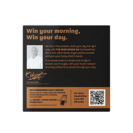 The Man Shake Go Espresso 56g - 10 packs