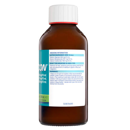 Gaviscon Peppermint Liquid Heartburn & Indigestion Relief 500ml