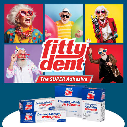 Fittydent Super Denture Cleansing Tablets 32 Pack