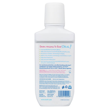 Oral 7 Moisturising Mouthwash 250ml