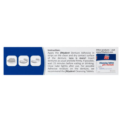 Fittydent Super Denture Adhesive 20g