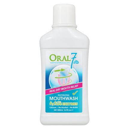 Oral 7 Moisturising Mouthwash 500ml