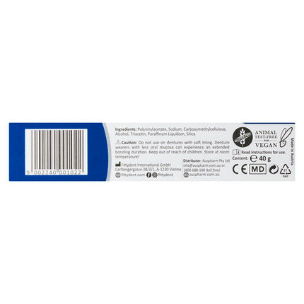 Fittydent Super Denture Adhesive 40g