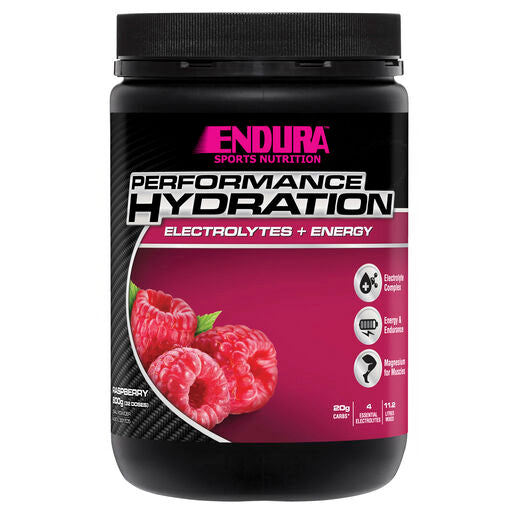Endura Performance Hydration Raspberry 800g Powder