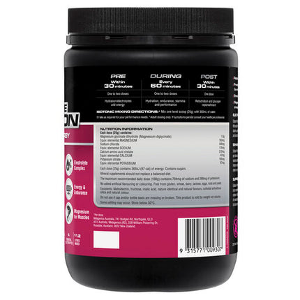 Endura Performance Hydration Raspberry 800g Powder