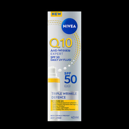 Nivea Q10 Anti-Wrinkle Expert Daily UV Fluid SPF50