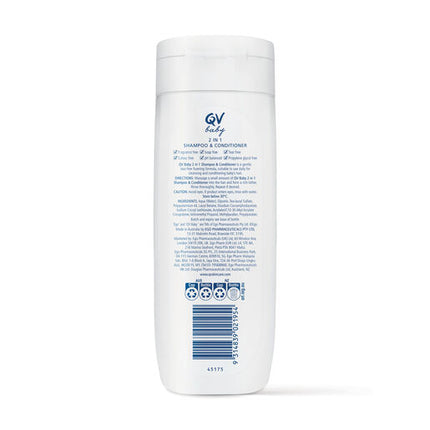 Ego QV Baby 2 in 1 Shampoo & Conditioner 250g
