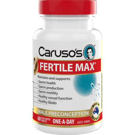 Caruso's Natural Health Fertile Max 60 Tablets