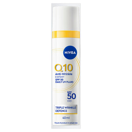 Nivea Q10 Anti-Wrinkle Expert Daily UV Fluid SPF50