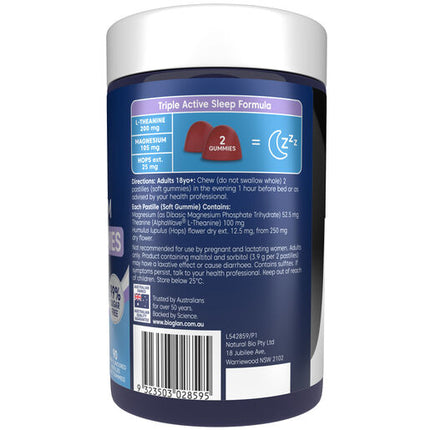 Bioglan Active Magnsium PM Deep Sleep Gummies 90s