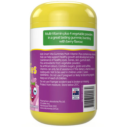 Nature's Way Kids Smart Vita Gummies Multivitamin Plus 170s