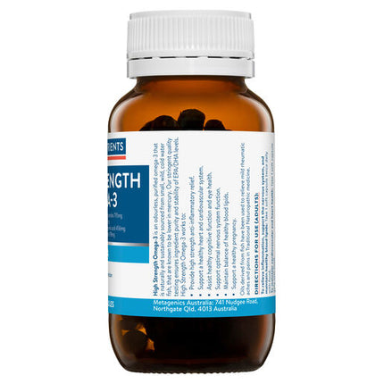 Ethical Nutrients High Strength Omega-3 60 Capsules
