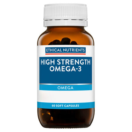 Ethical Nutrients High Strength Omega-3 60 Capsules