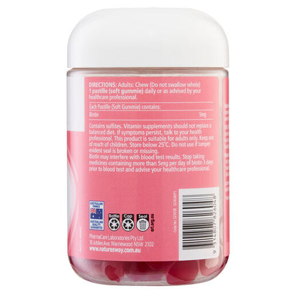 Nature’s Way Beauty Biotin 120 Gummies