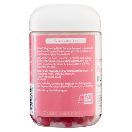 Nature’s Way Beauty Biotin 120 Gummies