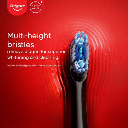 Colgate Optic White Powered Toothbrush Soft Refill 2 Pack