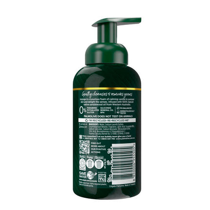 Palmolive Luminous Oils Foaming Hand Wash, Western Australia Sandalwood Oil & Vanilla, 400mL Pump