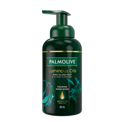 Palmolive Luminous Oils Foaming Hand Wash, King Island Kelp & Ylang Ylang Oil, 400mL Pump