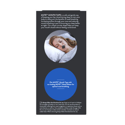 Mute Rhinomed Mouth Tape Box 30
