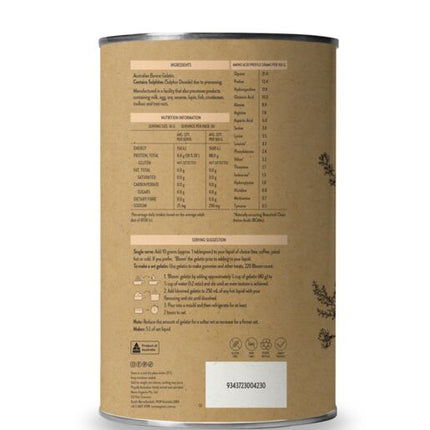 Nutra Naturals Natural Gelatin Unflavoured 500g