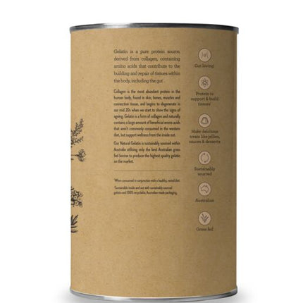 Nutra Naturals Natural Gelatin Unflavoured 500g
