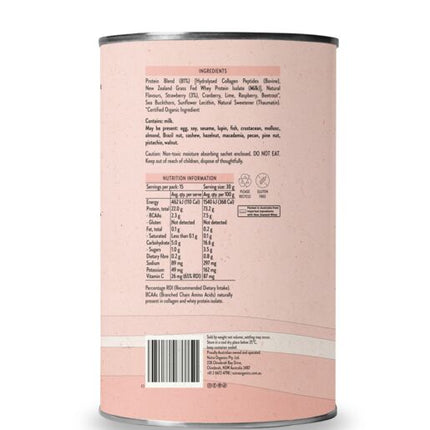 Nutra Naturals Protein Water Berry Bliss 450g