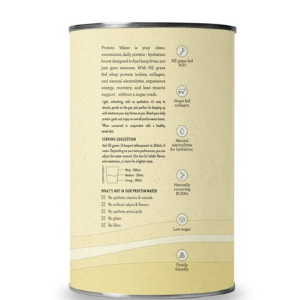Nutra Naturals Protein Water Lemonade 450g