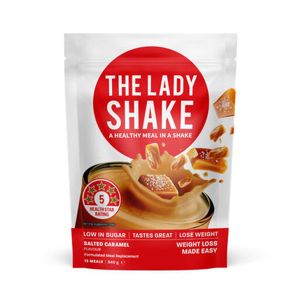 The Lady Shake Salted Caramel Meal Replacement 840g