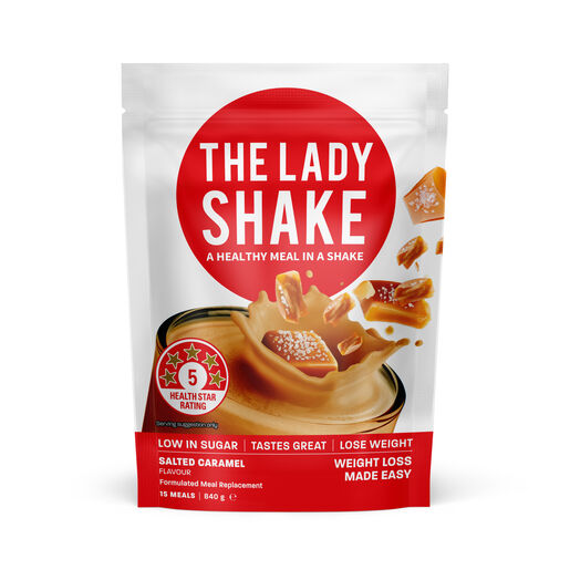 The Lady Shake Salted Caramel Meal Replacement 840g