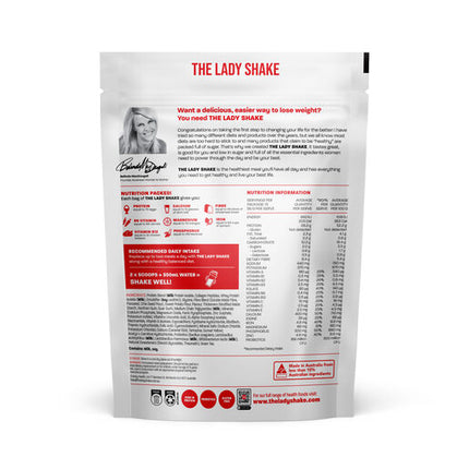The Lady Shake Salted Caramel Meal Replacement 840g